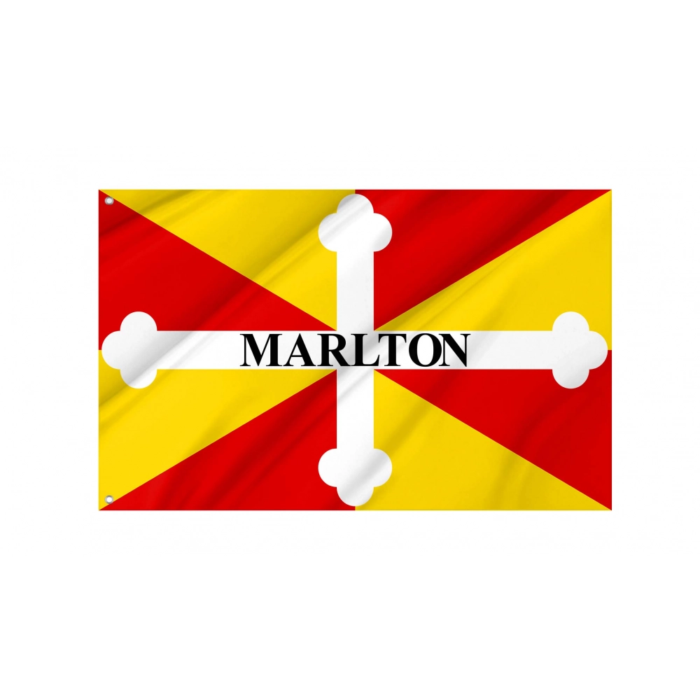 Marlton Flag for Indoor & Outdoor Use