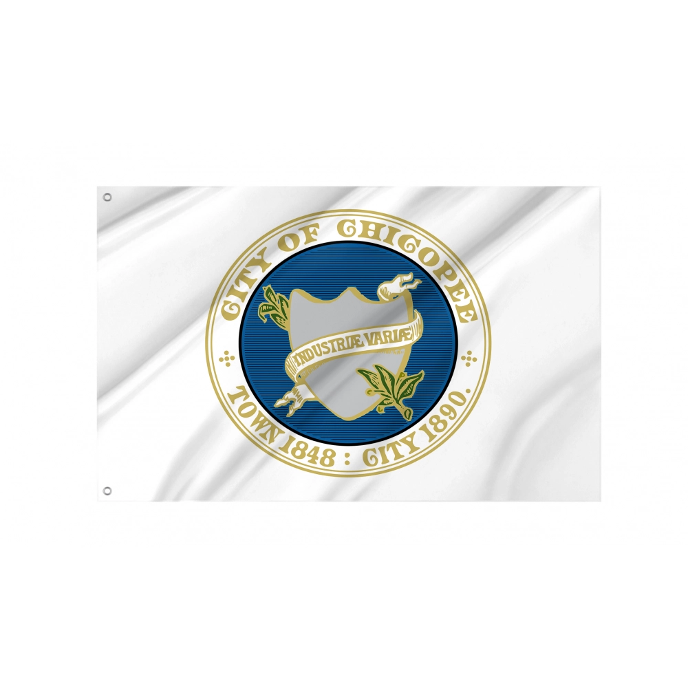 Chicopee Flag for Indoor & Outdoor Use