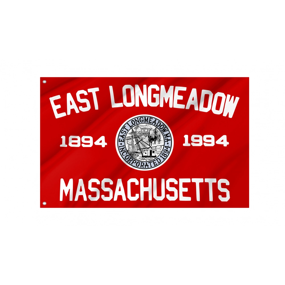 East Longmeadow Flag for Indoor & Outdoor Use