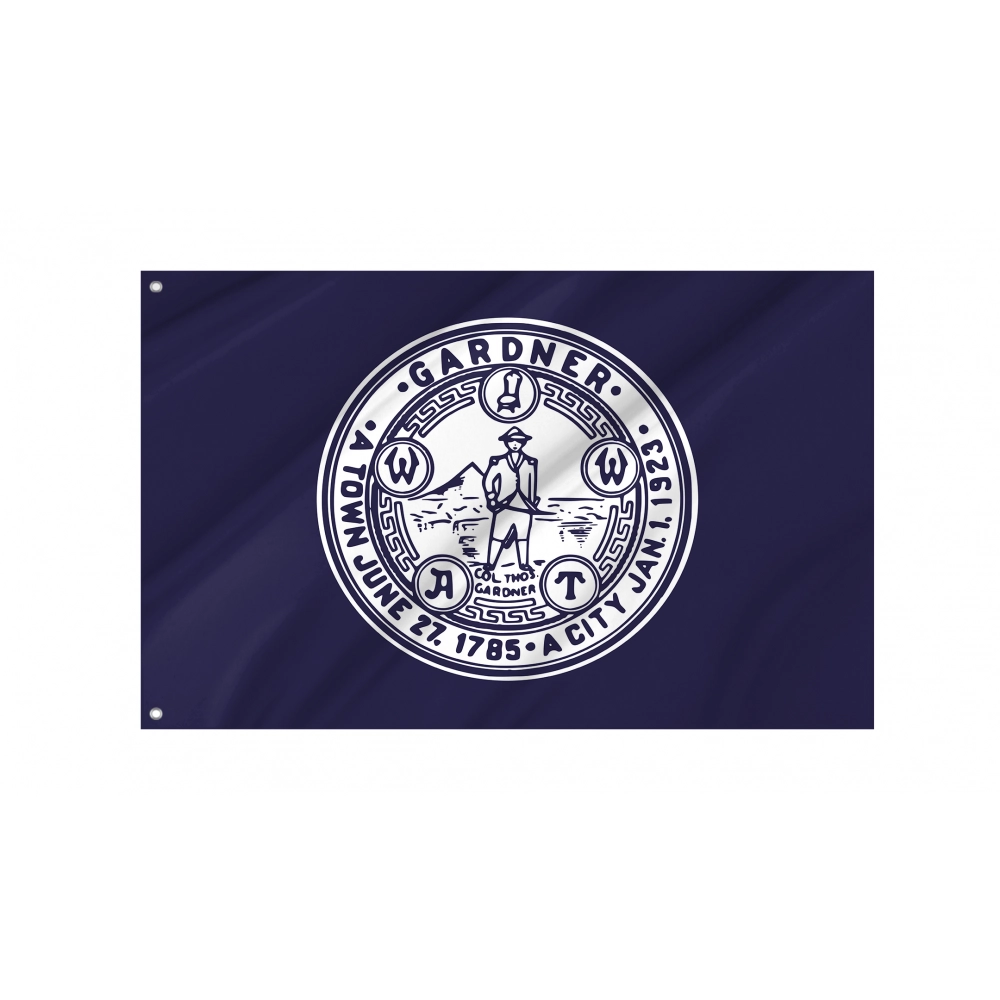 Gardner, Massachusetts Flag for Indoor & Outdoor Use