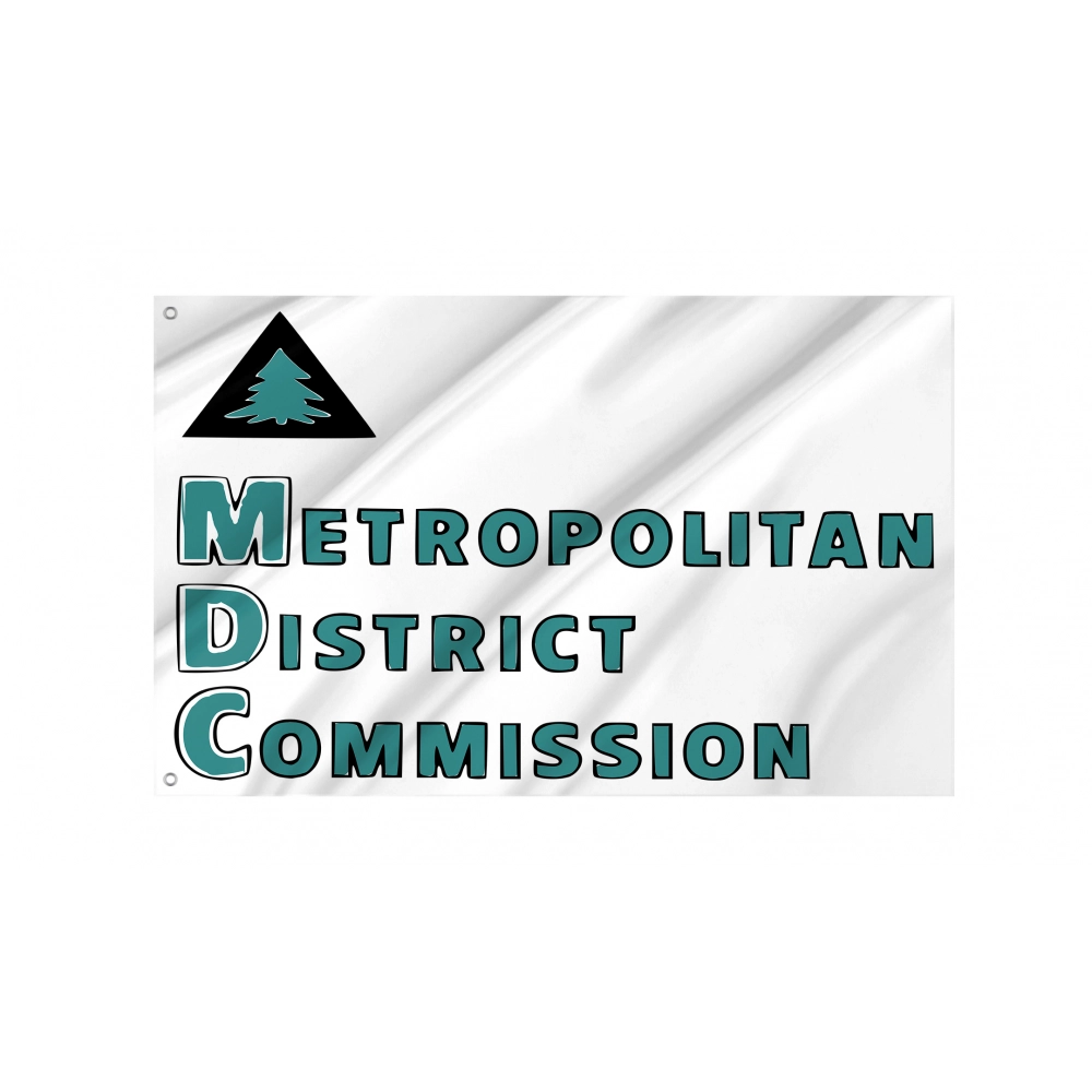 Metropolitan District Commission, Massachusetts Flag for Indoor & Outdoor Use