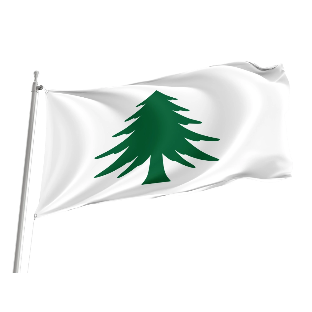 Naval Ensign of Massachusetts Flag for Indoor & Outdoor Use