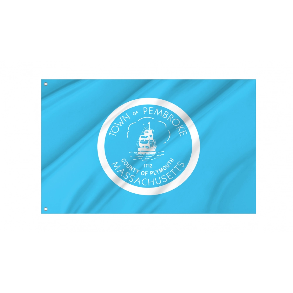 Pembroke Town Flag for Indoor & Outdoor Use