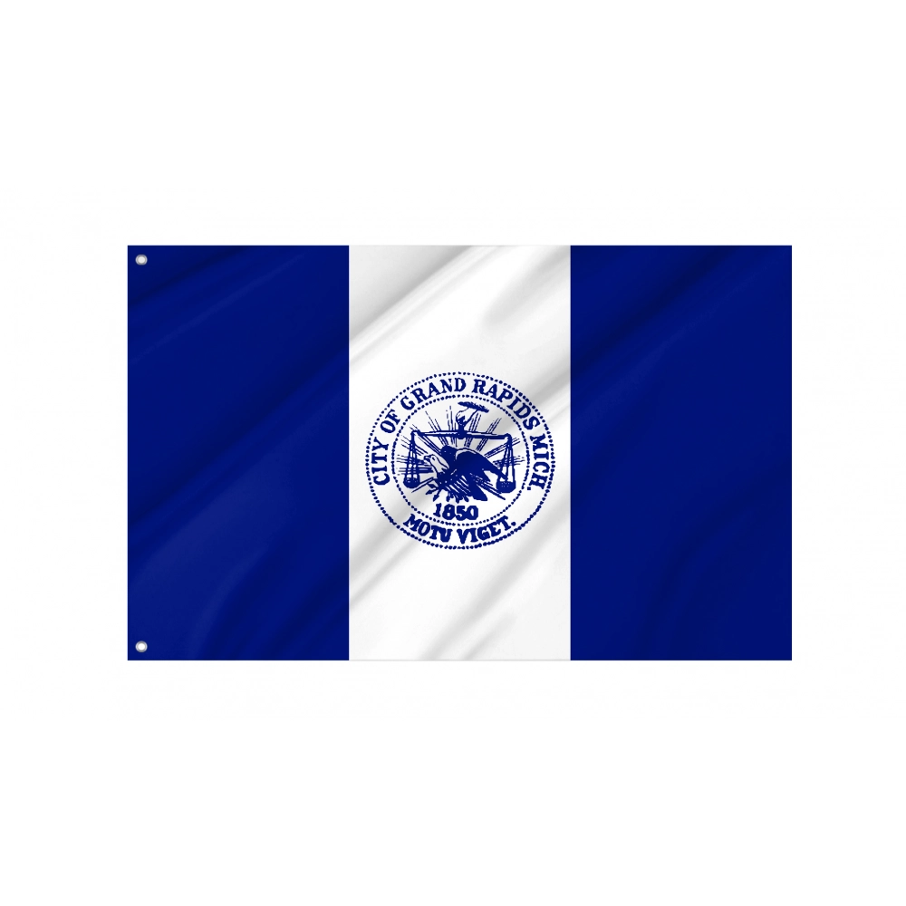 Grand Rapids City Flag for Indoor & Outdoor Use