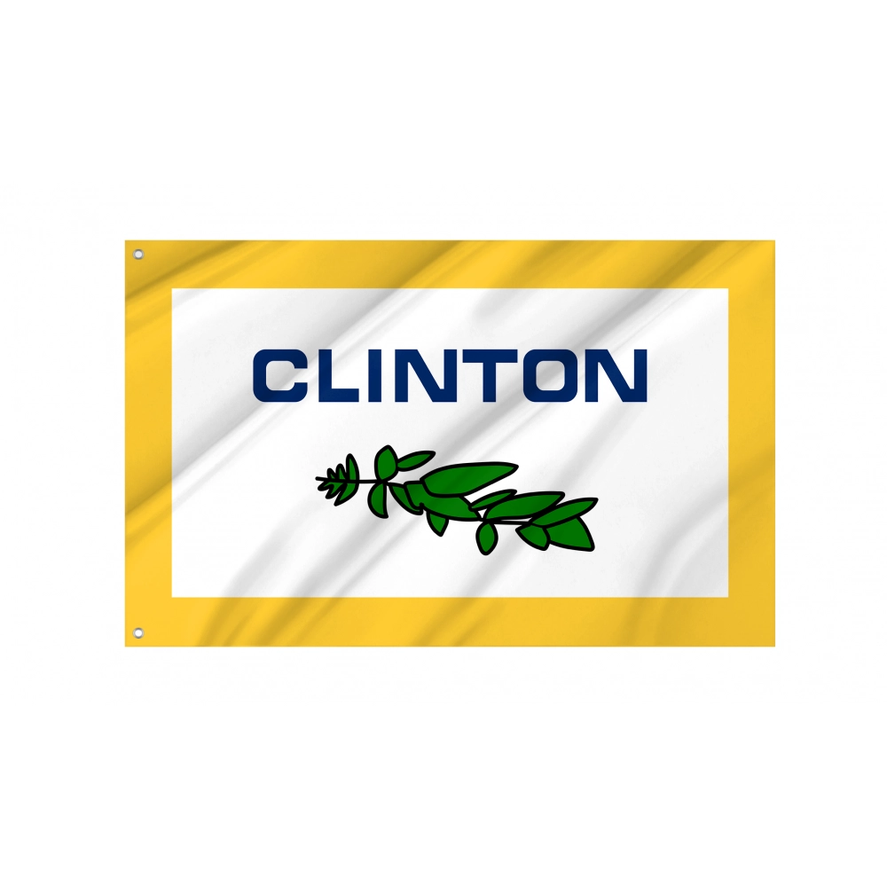 Clinton County Flag for Indoor & Outdoor Use Clinton County Flag for Indoor & Outdoor Use