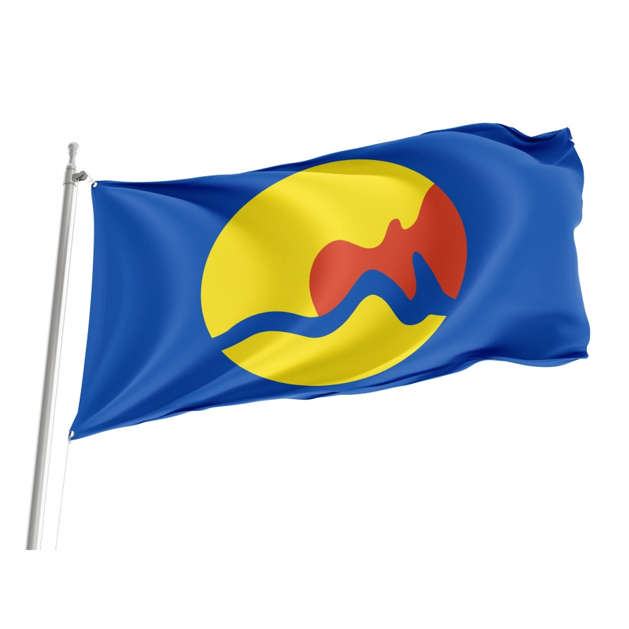 Flag of Grand Rapids, Michigan, Patriotic Flags, Unique Design Print, Flags for Indoor & Outdoor Use