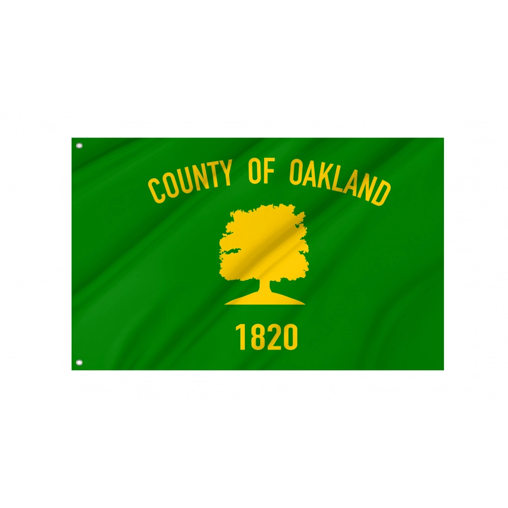 Oakland County Flag for Indoor & Outdoor Use
