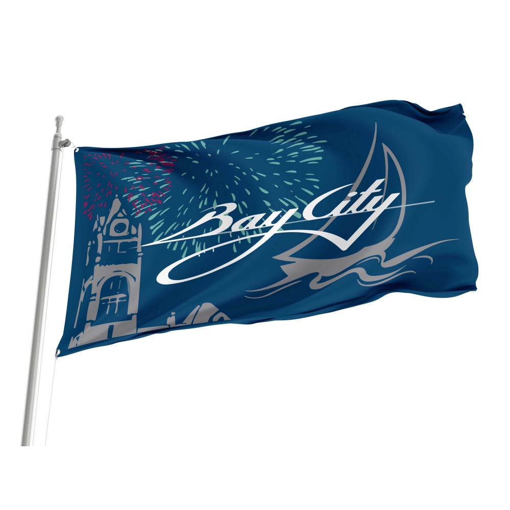Bay City, Michigan 1981-1996 Flag for Indoor & Outdoor Use