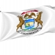 Michigan Governor Flag for Indoor & Outdoor Use - Imagine 1