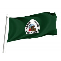 Ogemaw County Flag for Indoor & Outdoor Use