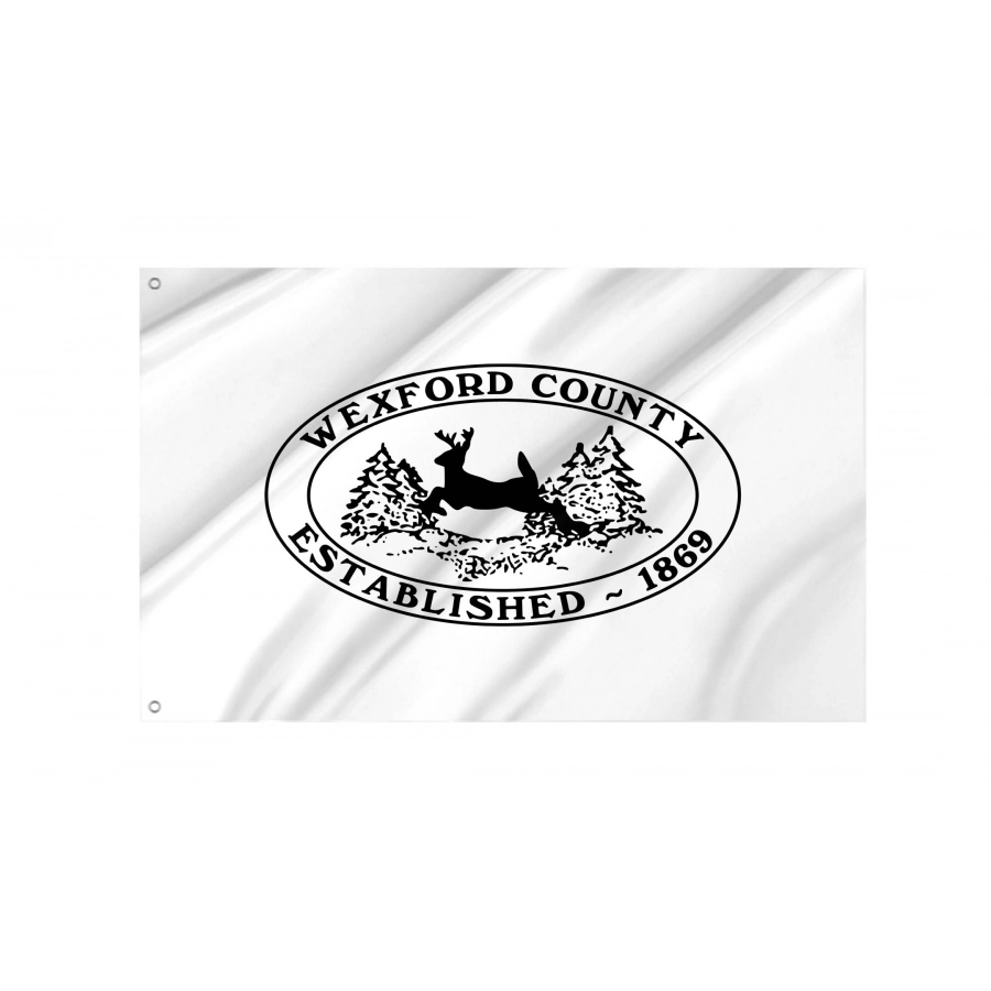 Wexford County Flag for Indoor & Outdoor Use, USA288