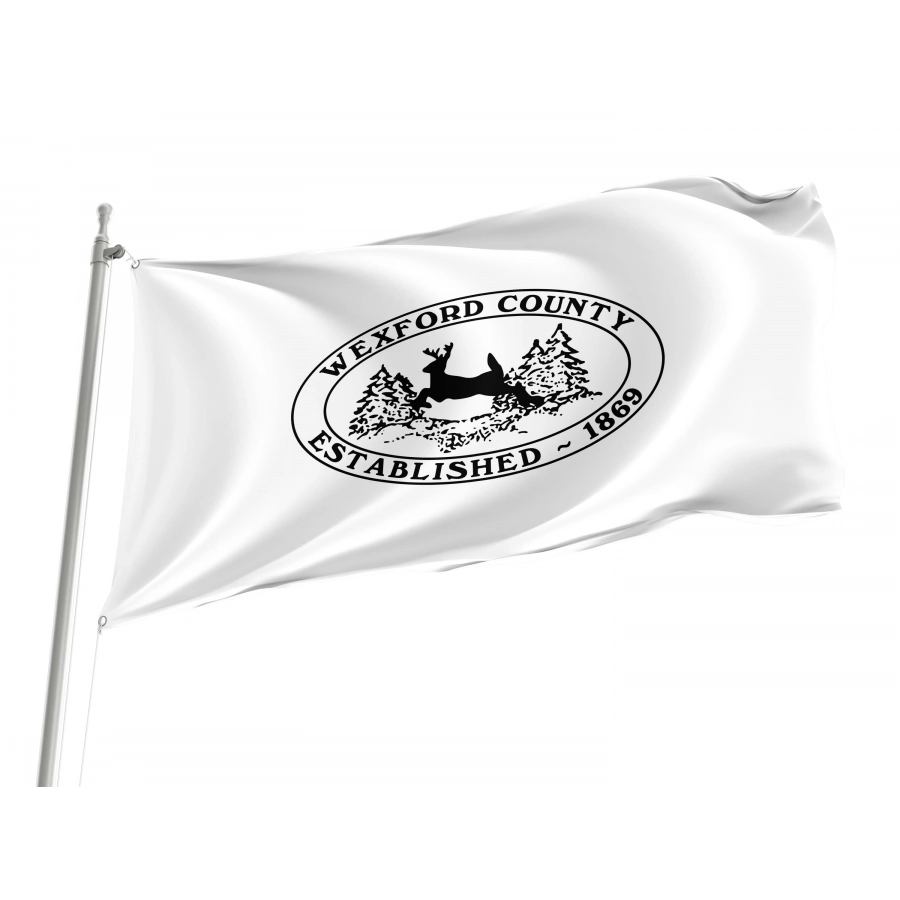 Wexford County Flag for Indoor & Outdoor Use, USA288
