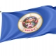 Minnesota State Flag for Indoor & Outdoor Use - Imagine 1