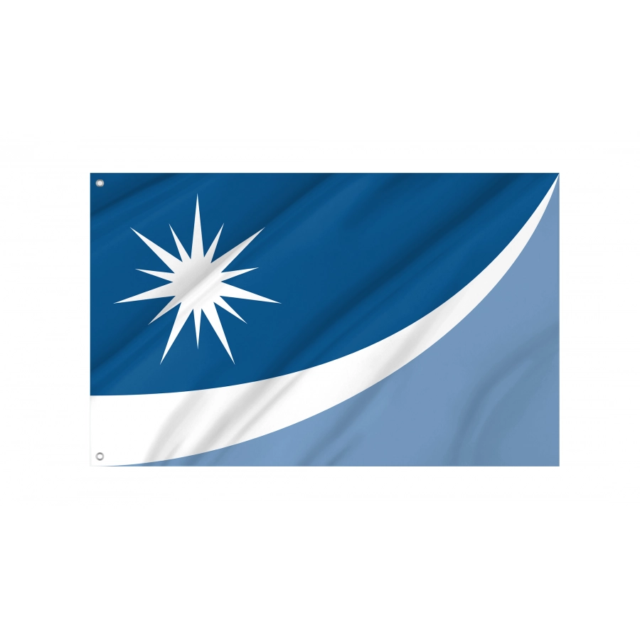 Flag of Crystal, Minnesota, Patriotic Flags, Unique Design Print, Flags for Indoor & Outdoor Use