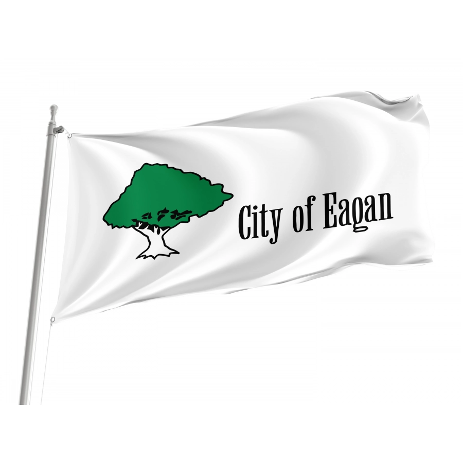 Flag of Eagan, Minnesota, Patriotic Flags, Unique Design Print, Flags for Indoor & Outdoor Use