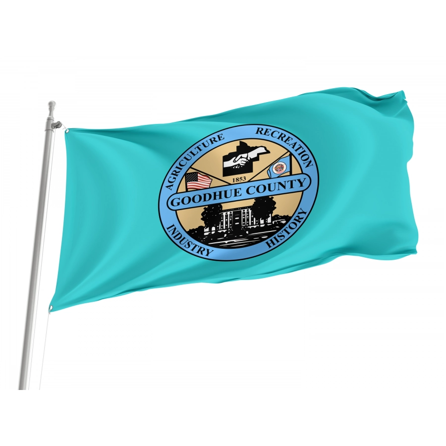 Flag of Goodhue County, Minnesota, Patriotic Flags, Unique Design Print, Flags for Indoor & Outdoor Use