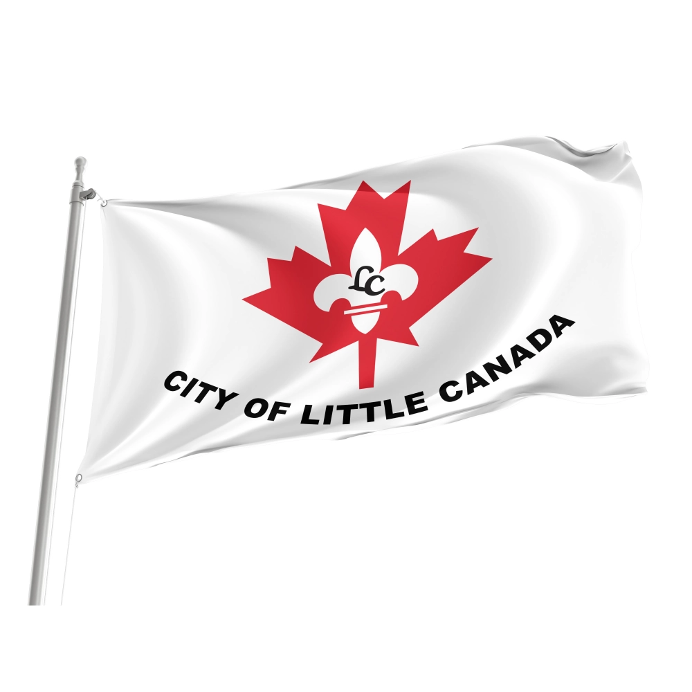 Little Canada City Flag for Indoor & Outdoor Use