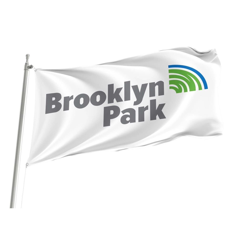 Brooklyn Park, Minnesota Flag for Indoor & Outdoor Use Brooklyn Park, Minnesota Flag for Indoor & Outdoor Use