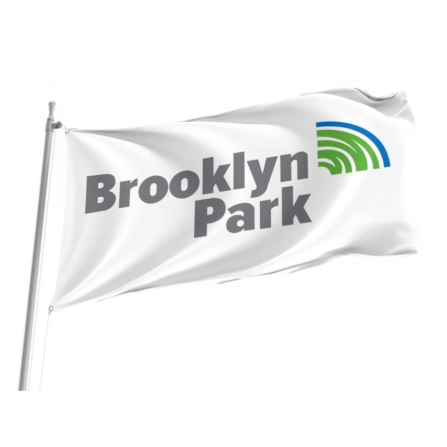 Brooklyn Park, Minnesota Flag for Indoor & Outdoor Use - Shopflagworld Brooklyn Park, Minnesota Flag for Indoor & Outdoor Use, USA291
