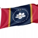 Mississippi State Flag for Indoor & Outdoor Use - Imagine 1