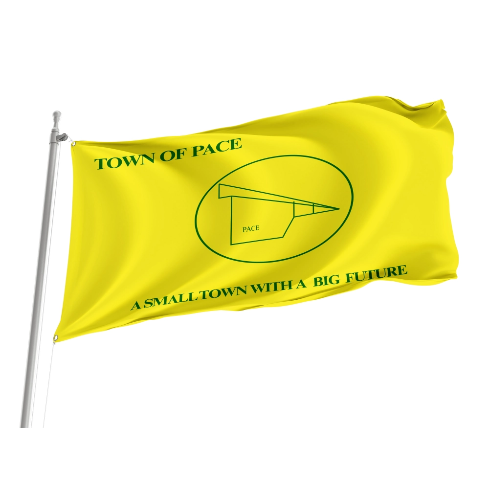 Pace Town Flag for Indoor & Outdoor Use