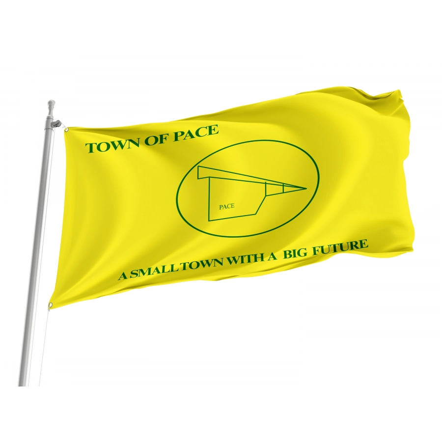 Flag of Pace, Mississippi, Patriotic Flags, Unique Design Print, Flags for Indoor & Outdoor Use