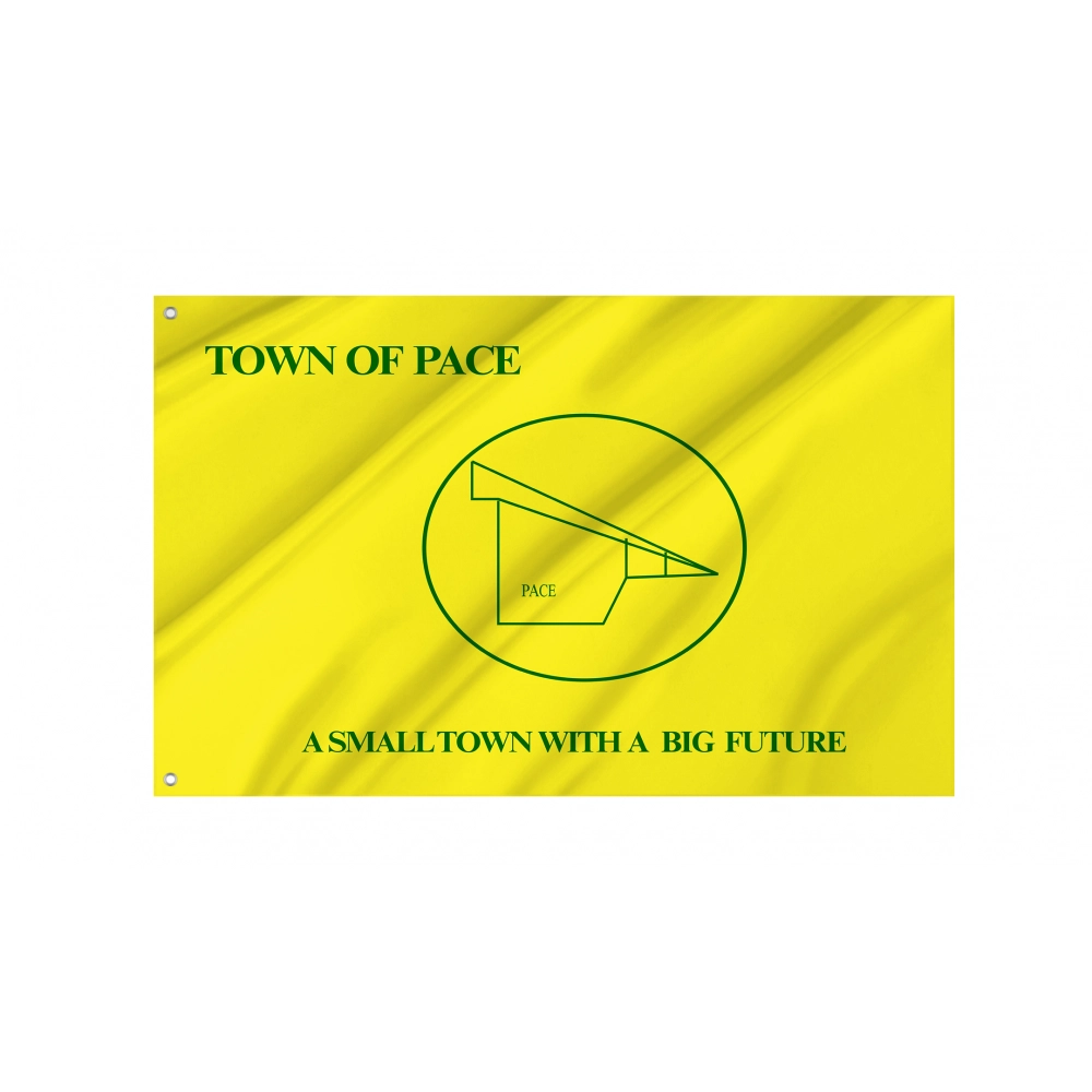 Pace Town Flag for Indoor & Outdoor Use