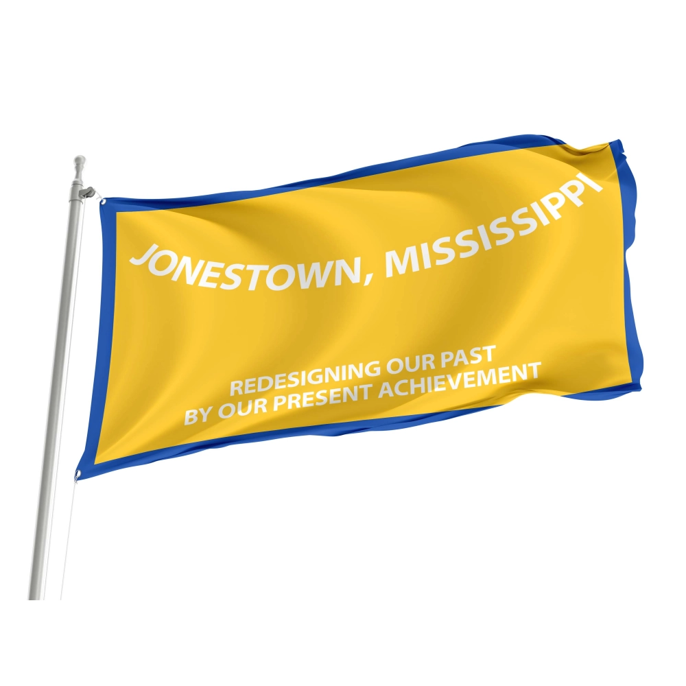 Jonestown, Mississippi Flag for Indoor & Outdoor Use