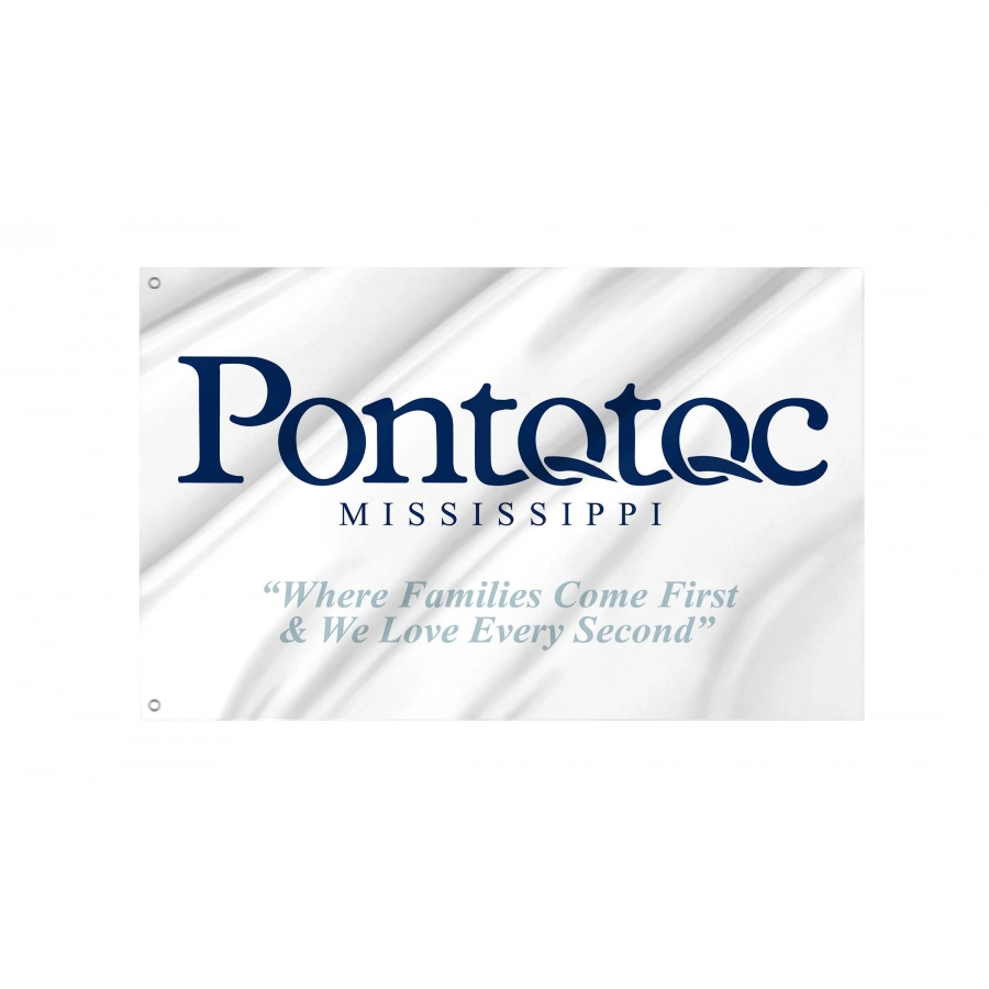 Pontotoc Flag for Indoor & Outdoor Use, USA296