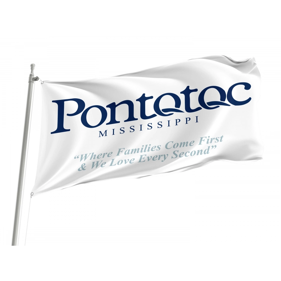 Pontotoc Flag for Indoor & Outdoor Use, USA296