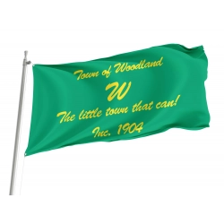 Woodland (1984-2018) Flag for Indoor & Outdoor Use
