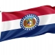 Missouri State Flag for Indoor & Outdoor Use - Imagine 1
