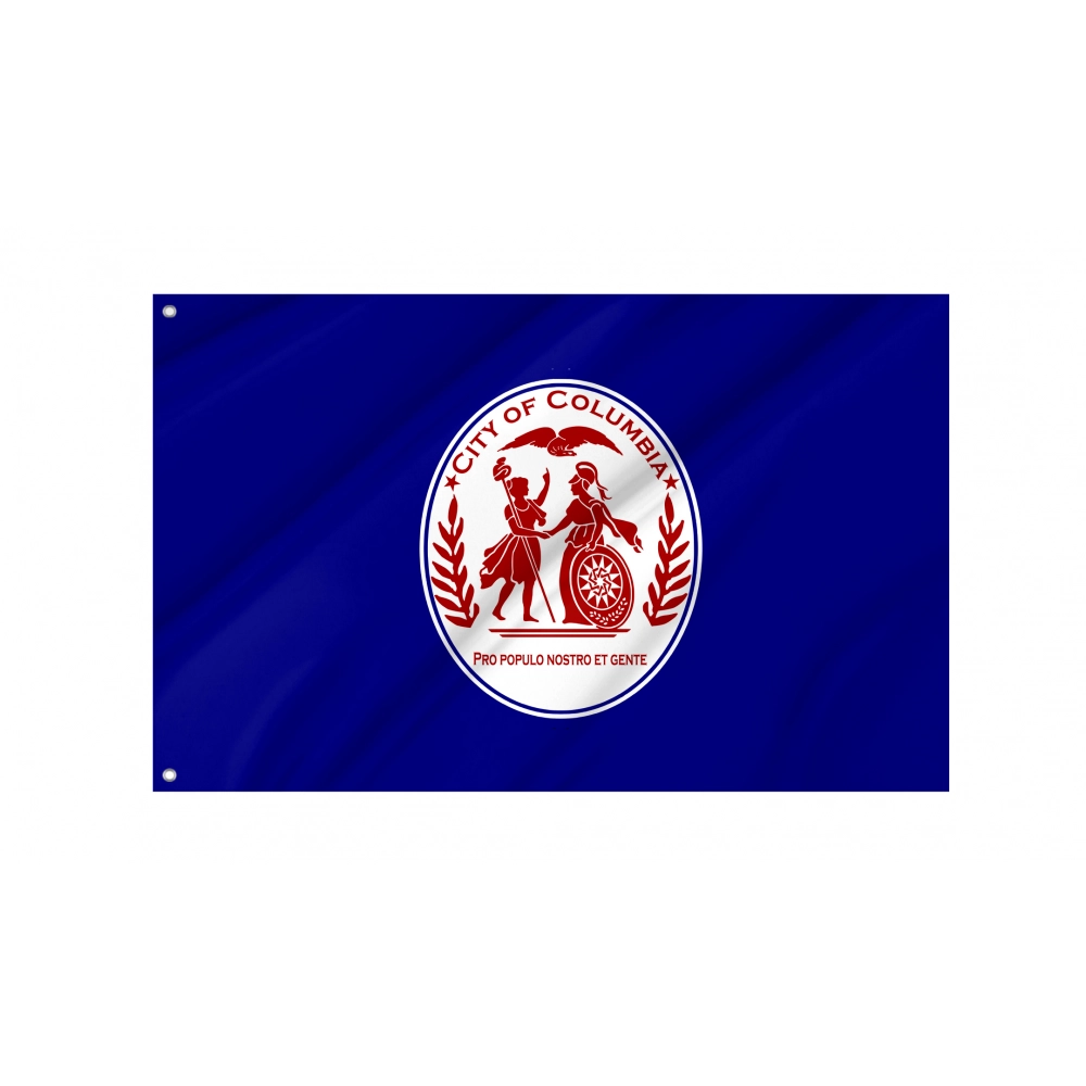 Columbia, Missouri 1974-1988 Flag for Indoor & Outdoor Use Columbia, Missouri 1974-1988 Flag for Indoor & Outdoor Use
