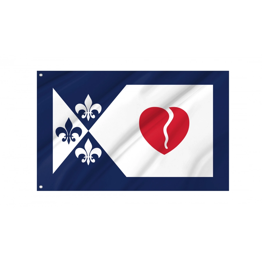 Flag of Creve Coeur, Missouri, Patriotic Flags, Unique Design Print, Flags for Indoor & Outdoor Use