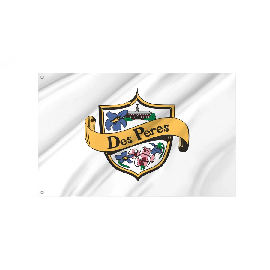 Flag of Des Peres, Missouri, Patriotic Flags, Unique Design Print, Flags for Indoor & Outdoor Use