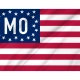 Missouri 1909 Flag for Indoor & Outdoor Use - Imagine 2
