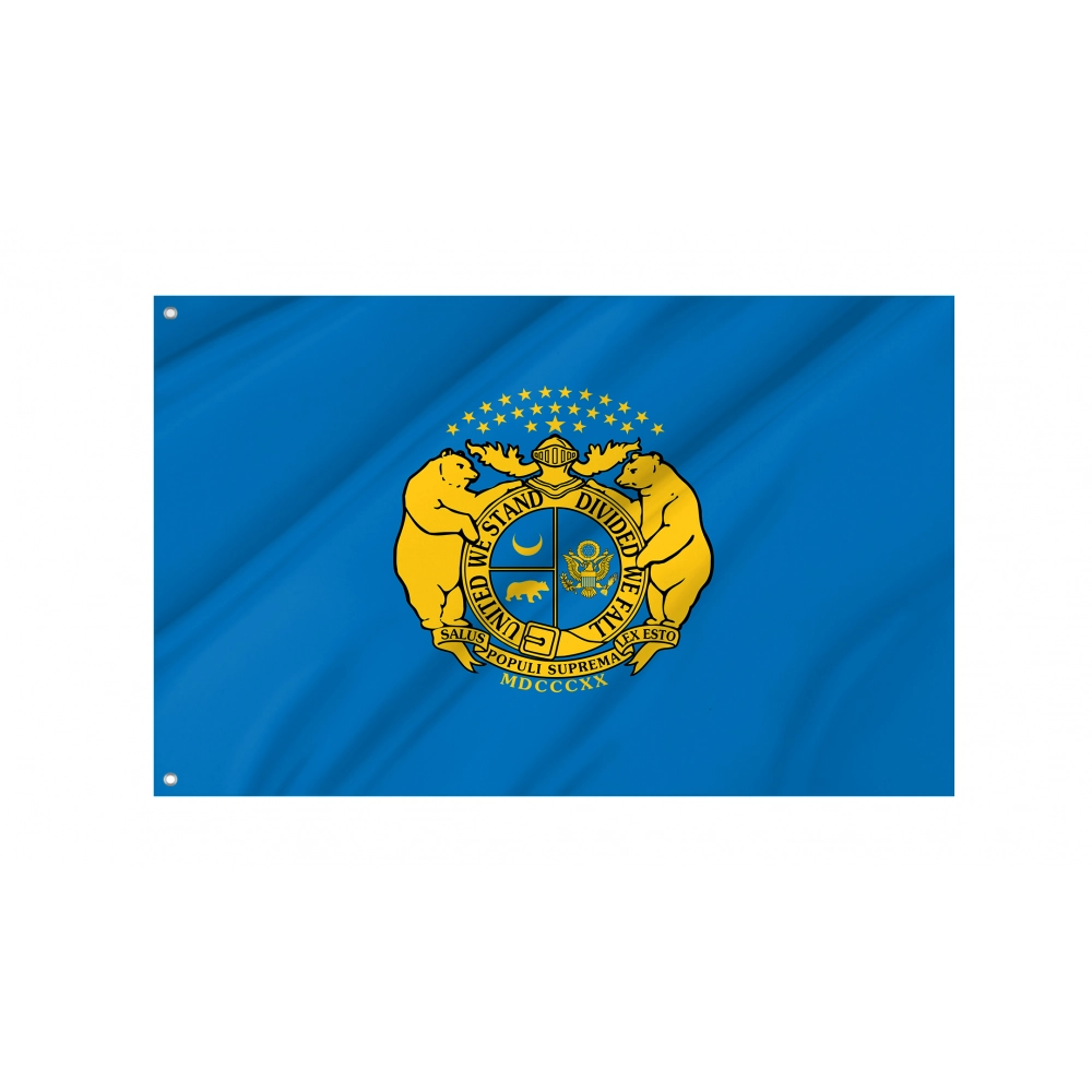 Missouri State Guard Flag for Indoor & Outdoor Use