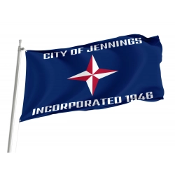 Jennings Flag for Indoor & Outdoor Use