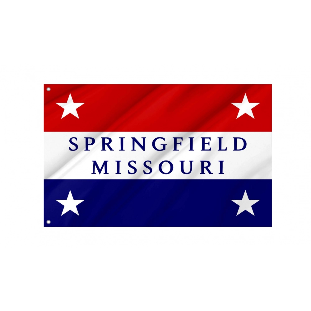Springfield (1938-2022) Flag for Indoor & Outdoor Use