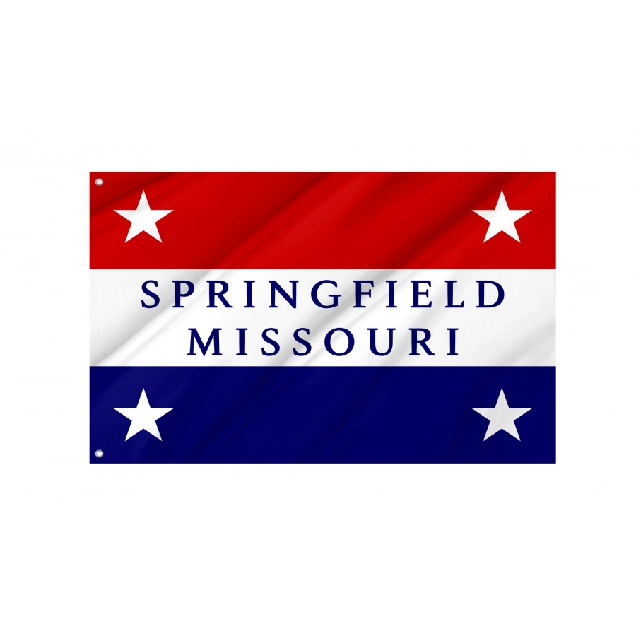 Springfield (1938-2022) Flag for Indoor & Outdoor Use, USA302