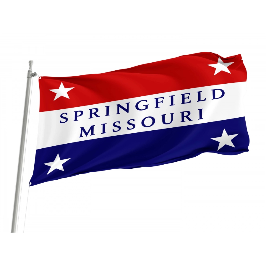 Springfield (1938-2022) Flag for Indoor & Outdoor Use, USA302