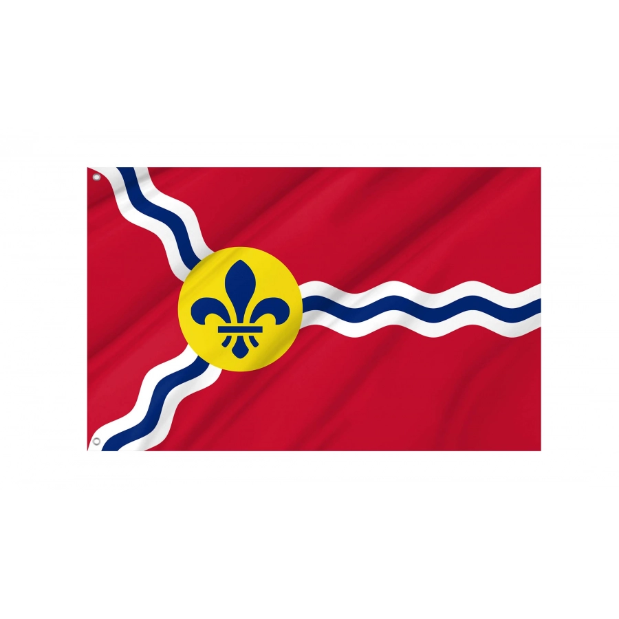 St. Louis, Missouri Flag for Indoor & Outdoor Use, USA298