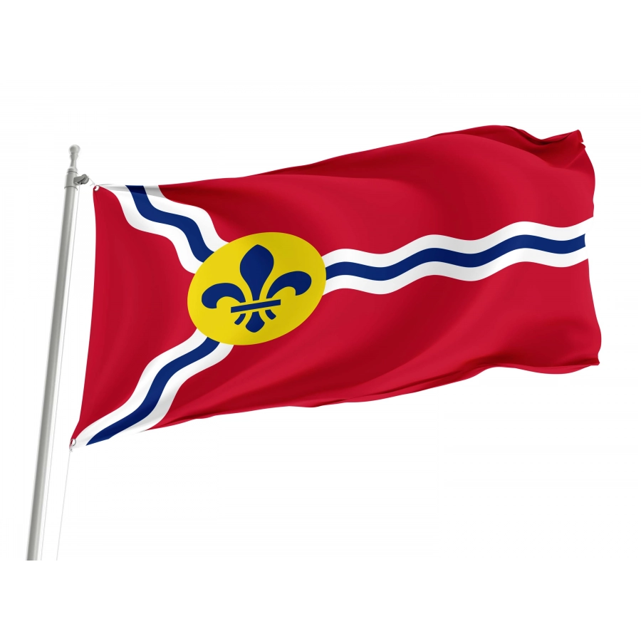 St. Louis, Missouri Flag for Indoor & Outdoor Use, USA298
