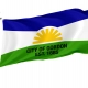 Gordon City Flag for Indoor & Outdoor Use - Imagine 1