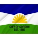 Gordon City Flag for Indoor & Outdoor Use - Imagine 2