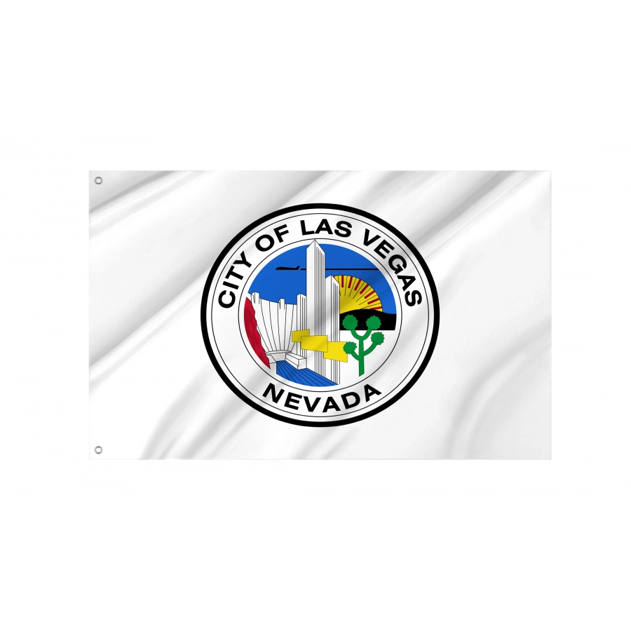 Flag of Las Vegas, Nevada 1968, Patriotic Flags, Unique Design Print, Flags for Indoor & Outdoor Use