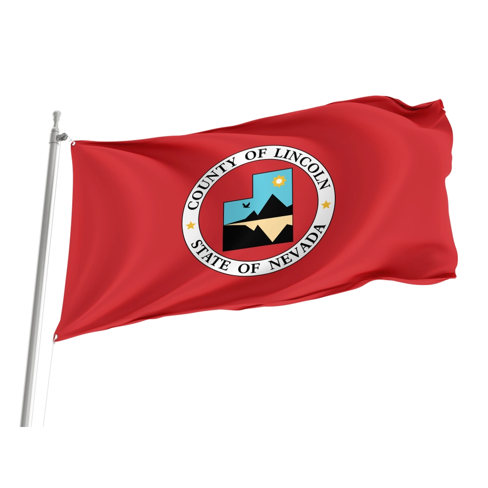 Lincoln County, Nevada Flag for Indoor & Outdoor Use