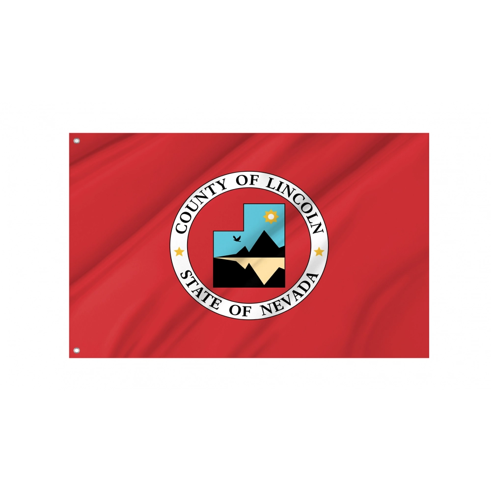 Lincoln County, Nevada Flag for Indoor & Outdoor Use