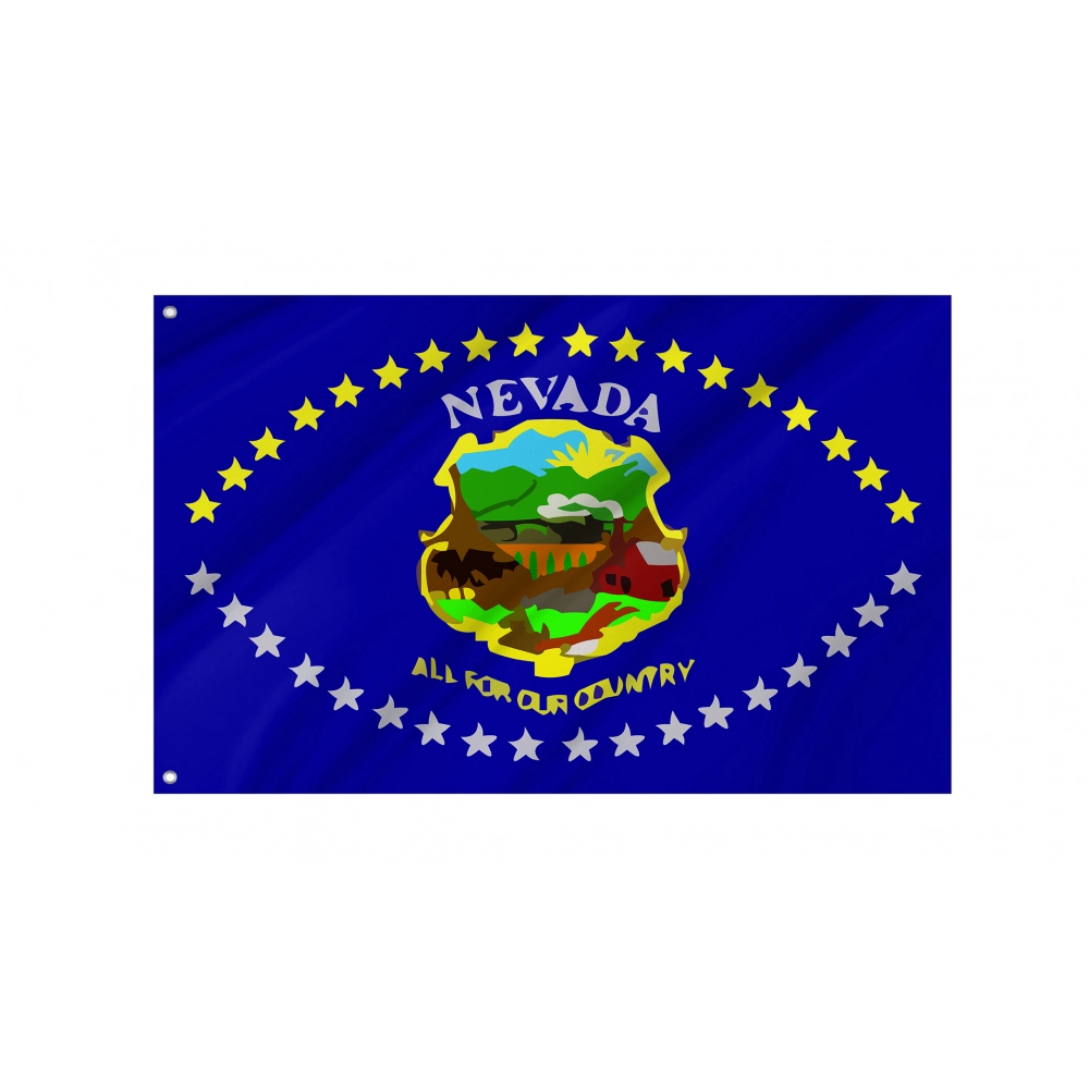 Nevada 1915-1929 Flag for Indoor & Outdoor Use