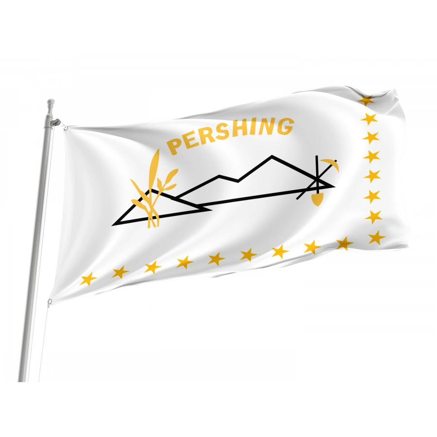 Flag of Pershing County, Nevada, Patriotic Flags, Unique Design Print, Flags for Indoor & Outdoor Use